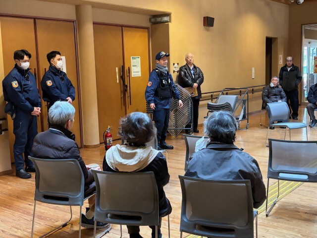 消防訓練・サークル代表者会議