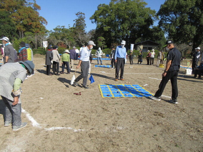 2022年11月3日 高齢者スポーツ大会競技風景