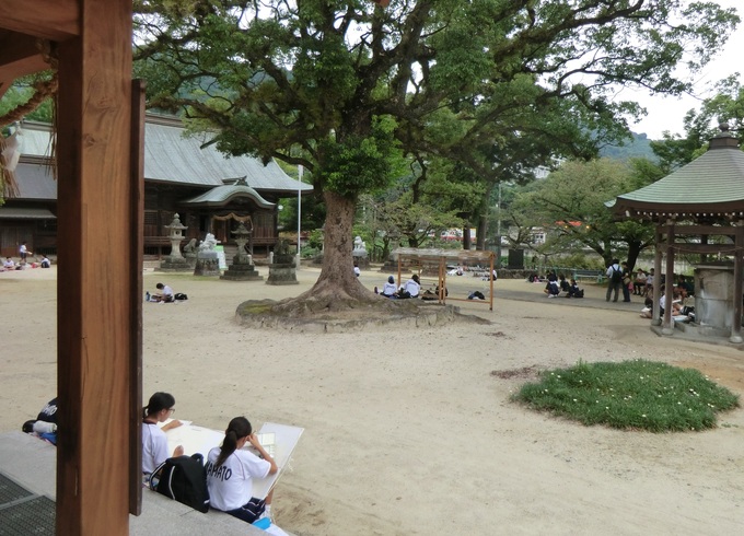 Yamato Junior High 1st Grade Sketching