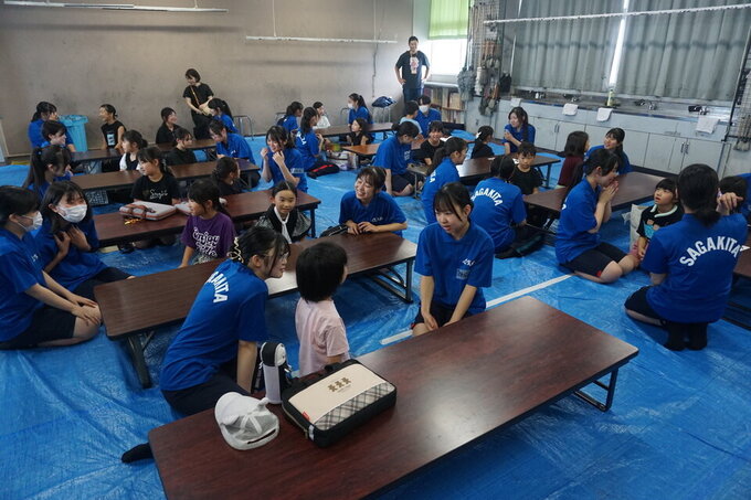 高校生Teacher講座「書道教室」（R6.8.5） | つながる神野