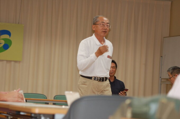 スポーツ協会総会のようすです