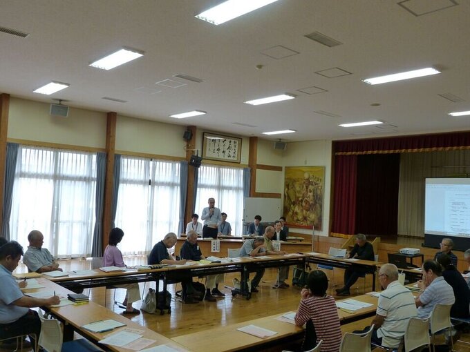 本部役員会の様子