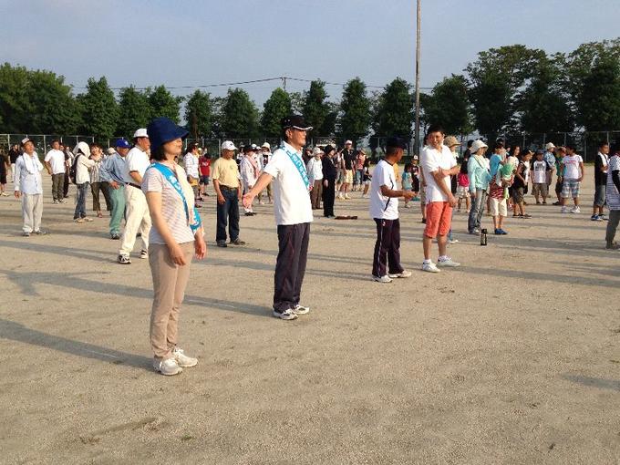 さあ夏休み！朝のラジオ体操に参加しよう！！！
