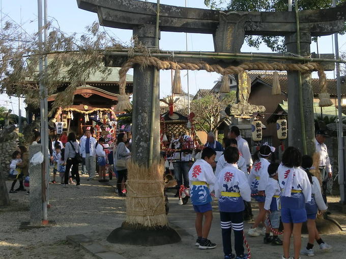 広江の秋祭り（西川副校区）