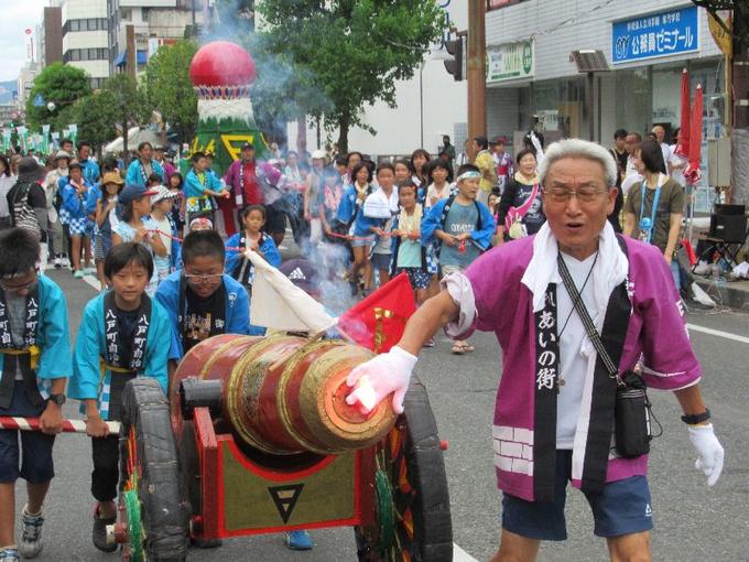 日新校区　栄の国まつり子どもみこし