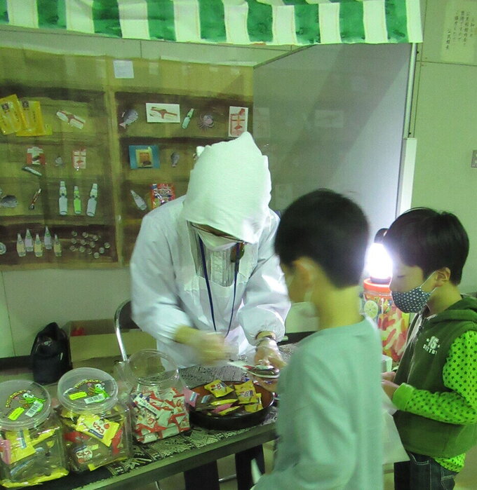 賞品受渡の駄菓子屋セット